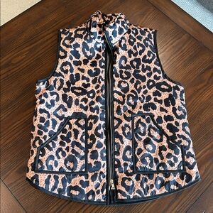 Leopard Print Women's Vest
